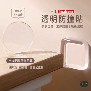 【Imakara✨一包六入】防撞門墊 防撞靜音貼 消音貼 防撞貼 門後防撞墊 防撞靜音墊 門把靜音 防震墊 加厚 防撞墊