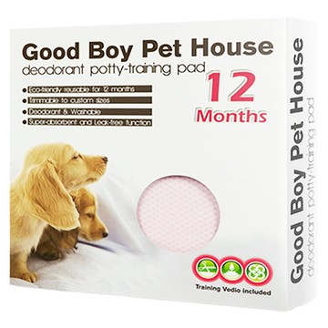 GBPH 好寶貝 寵物除臭尿布墊 中大型犬適用 可重複使用 粉紅色  L(70 x 100cm)  1個  1個  L70 x 100cm