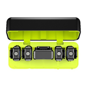 得音無線領夾麥克風MIC一拖四AI降噪去雜錄音話筒電容麥克風【Snowbelle優選】