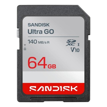 SanDisk 晟碟 Ultra GO SD UHS-I 記憶卡 SDSDUGN-064G-GN6IN  1個  64GB