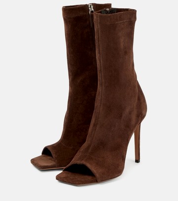 Paris Texas Amanda suede ankle boots