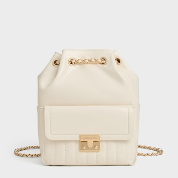 Donna 金釦後背包