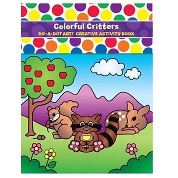 美國 Do A Dot Art - 點點畫冊-森林朋友-24頁