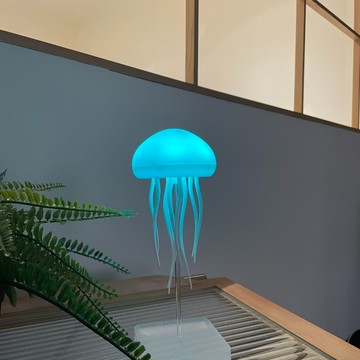 [窩在家] 幻境水母聲控小夜燈 生日禮物 海洋 男生禮物