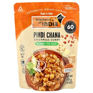 Kitchens of India, Pindi Chana，鷹嘴豆，淡味，10 盎司（285 克）