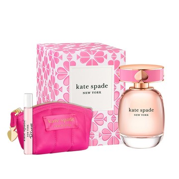 限時贈香水絲巾【KATESPADE】桃氣甜心淡香精60ml(贈隨機香水筆7.5ml)