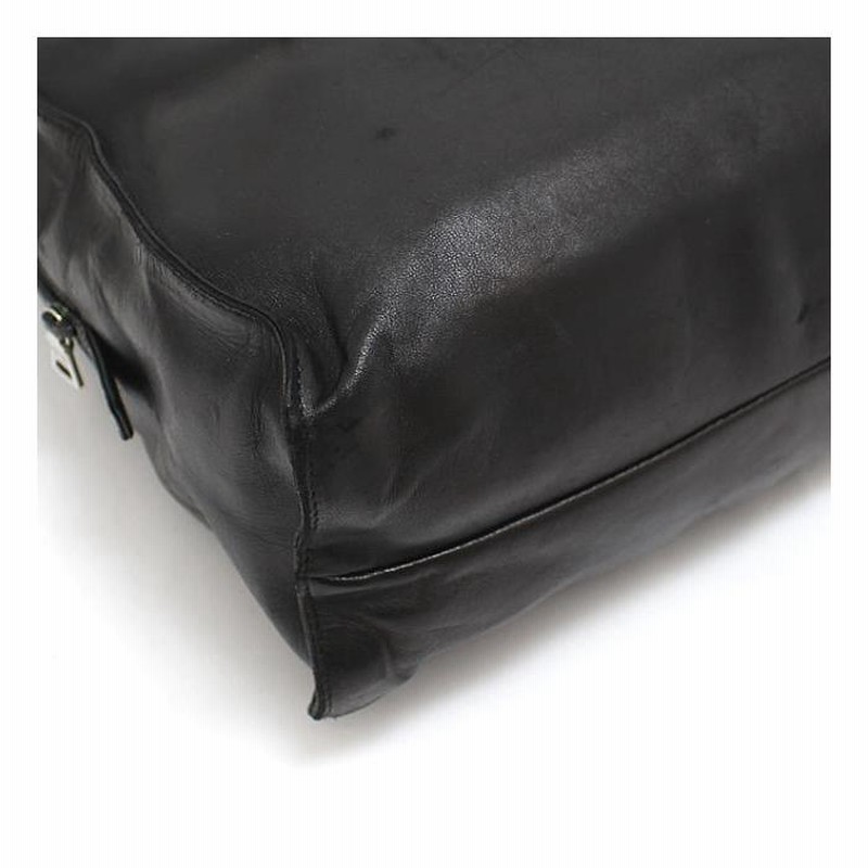 プラダ PRADA ショルダー トートバッグ 黒 B6087 | LINEブランド