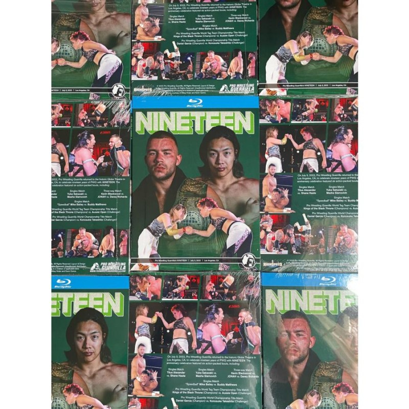 PWG ブルーレイ「Nineteen ナインティーン」（2022年7月3日 ...