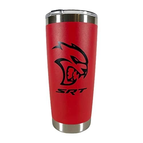 Dodge SRT Hellcat Redeye Insulated 20 oz Double Wall Travel Coffee Mug (Red