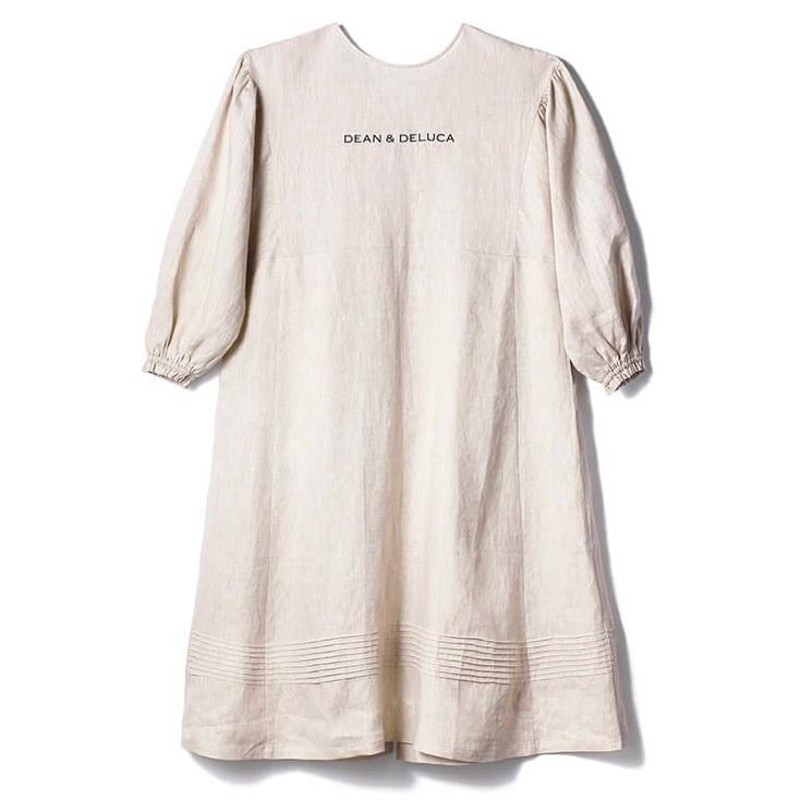 数量限定>DEAN&DELUCA×BEAMS COUTURE かっぽうぎドレス エプロン 割烹