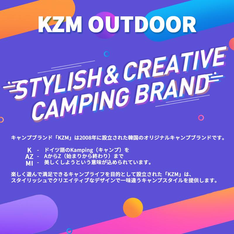 KZM トライカトラリーセット ステンレス スプーン フォーク 箸 3点セット ケース付き キャンプ camp キャンプ用品 携帯 食器