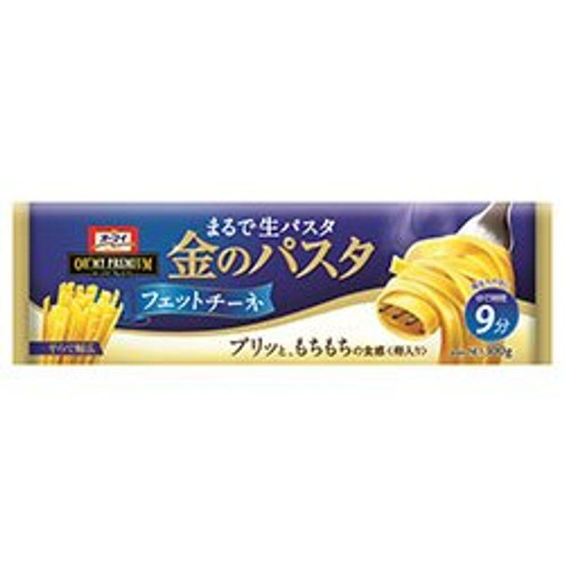 ニップン オーマイプレミアム 金のパスタ フェットチーネ 300g×20袋入×(2ケース)