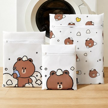 【LINE FRIENDS】熊大洗衣袋 3件組  (平輸品)