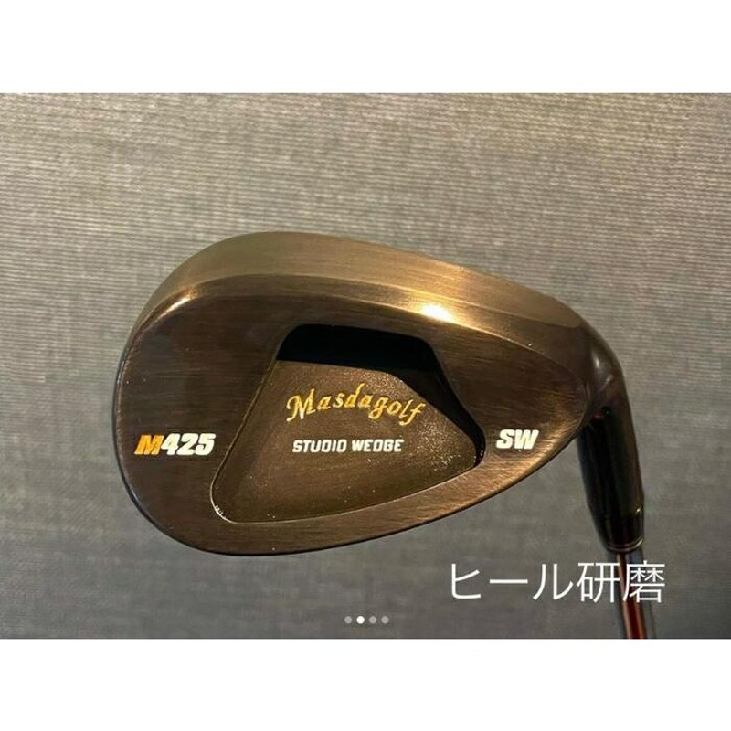 マスダゴルフ スタジオウェッジ M425 ノーメッキ仕上げ N.S.PRO 950GH