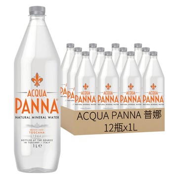 ACQUA PANNA 普娜 天然礦泉水  1L  12瓶
