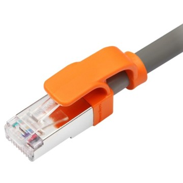 PowerSync 群加 CAT.8 40Gbps 抗搖擺超高速網路線/圓線 L8ER8050  5m  灰色  1條