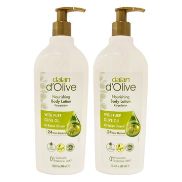 Dalan 達欖 橄欖油高效滋養身體修護乳液 2瓶 Set  400ml  1組