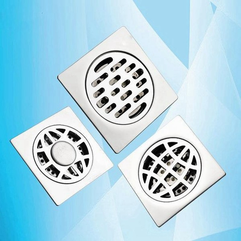 ステンレス鋼床排水デオドラント 浴室 洗濯機 高速側行ミラーポリッシュスクエア床排水ヘアキャッチャー 排水口カバー ユニットバス 髪の毛取り 通販 Lineポイント最大get Lineショッピング