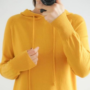 連帽衛衣女春秋薄款學生新款冬寬松韓版毛衣ins仙女帶帽針織衫 潮