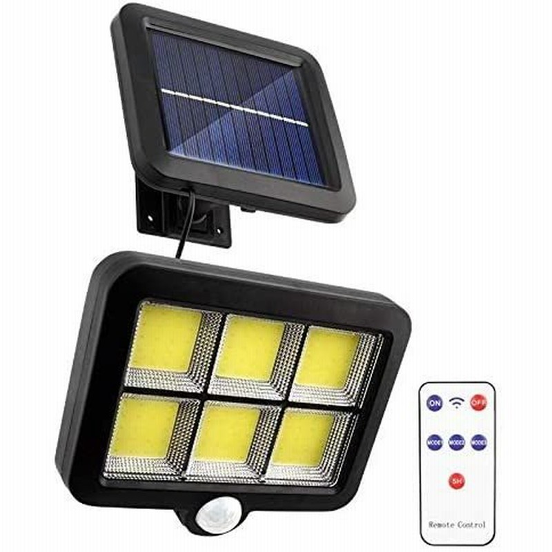 センサーライト120LED 明るい ソーラー 人感センサー 分離型 P65防水 屋外屋内照明 防犯 常時点灯 自動点灯消灯 太陽光発電 駐車場/玄関/庭 /ガーデンに適用 通販 LINEポイント最大0.5%GET | LINEショッピング