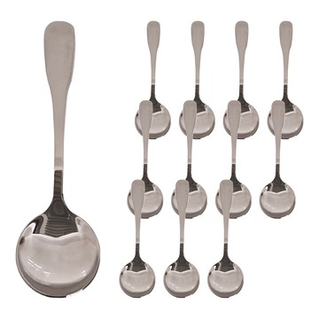 OSAMA 王樣 義式特級中圓匙 2.5mm 475g  12個