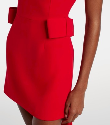 The New Arrivals Ilkyaz Ozel Daphne bow-detail crêpe minidress