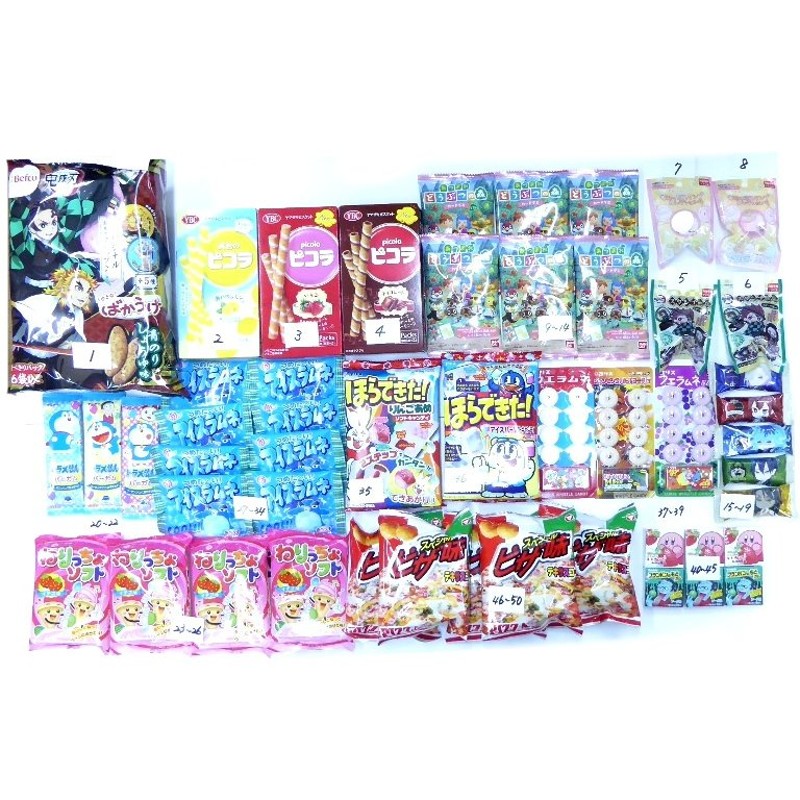 オリジナル お菓子の当てくじ 50付き Sセット くじ引き・イベント・催事・クリスマス・誕生日会など 代引き・振込不可 通販  LINEポイント最大0.5%GET | LINEショッピング