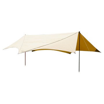 Nuit 努特 長老系列 蝙蝠 科技棉蝶式六角天幕帳 NTGC55  棕色  645 x 620cm