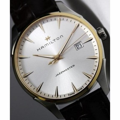 腕時計 メンズ ハミルトン クォーツ ケース幅40mm ジャズ