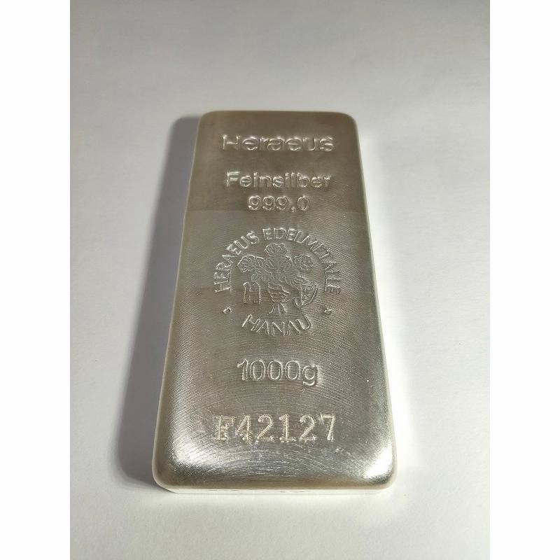 Heraeus シルバー1kg 銀インゴット 銀地金 1キロ 新品未使用品 | LINE