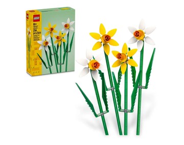 【LEGO 樂高】磚星球〡 40747 花藝系列 水仙 Daffodils