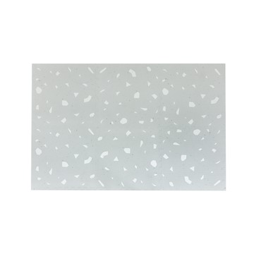 Playzu 台灣製環保無毒歐美設計水磨石防水巧拼地墊62cm(6片組)灰石(灰色)