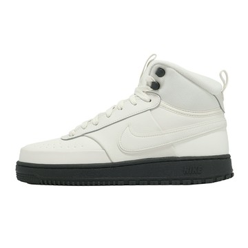 Nike 休閒鞋 Court Vision Mid WNTR 男女鞋 白 復古 中筒 DR7882-004