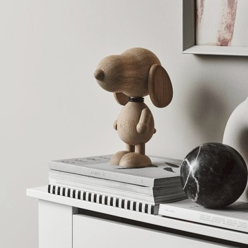 Boyhood 造型橡木擺飾 丹麥設計 米格魯先生 - 橡木色-小