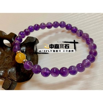 純天然紫水晶+鈦晶手鏈 #正財 #智慧 #招財 #手創 #消磁 #能量