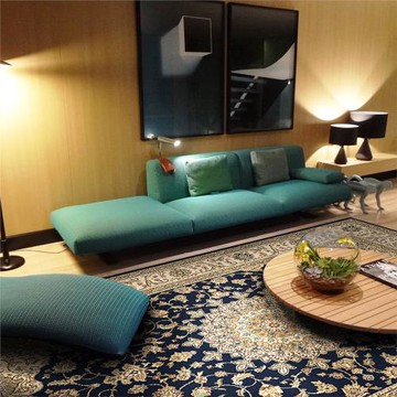 【范登伯格】 KIRMAN高密度皇室貴族加大地毯/地墊-華麗 藍 (240x340cm)