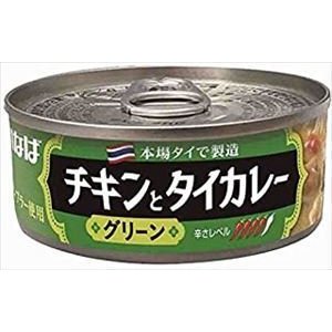 送料無料 いなば食品 チキンとタイカレー グリーン 115g缶×48個