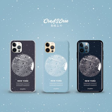CreASEnse 旅行地圖系列 紐約 手機殼 空壓殼 液態矽膠 不只蘋果更多安卓 CSBF09