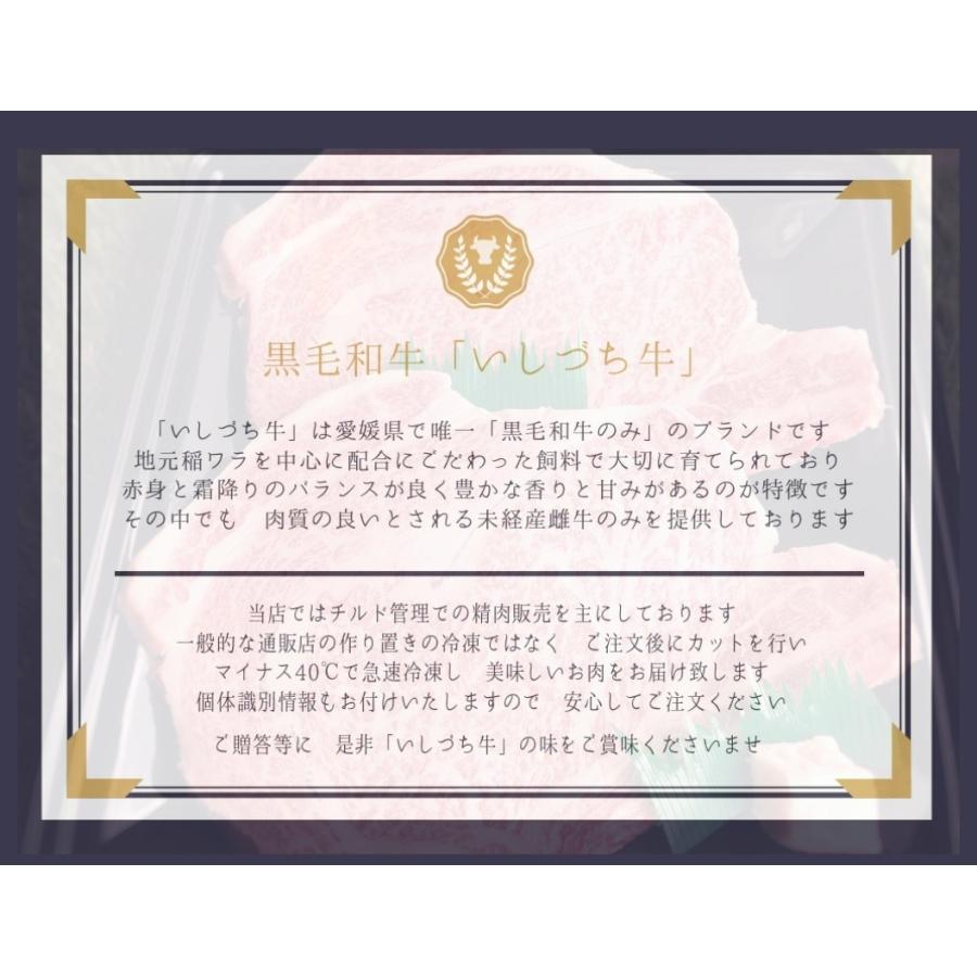 愛媛県産いしづち牛 雌 黒毛和牛 サーロイン 焼肉セット 約500g お取り寄せ お土産 ギフト プレゼント 特産品 お歳暮 おすすめ