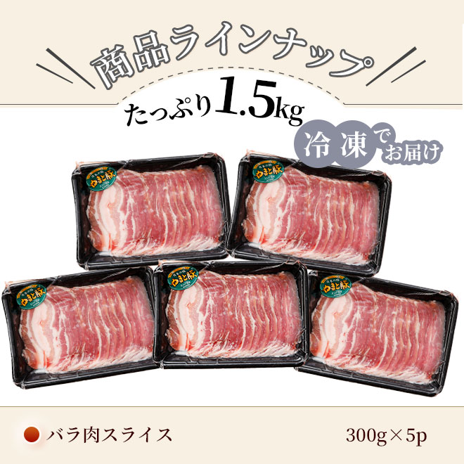 国産 やまと豚 バラ肉 スライス 1.5kg NS-DA [冷凍] 送料無料 お歳暮 豚肉 豚バラ 豚バラ肉 しゃぶしゃぶ しゃぶしゃぶ肉 肉 お肉 お取り寄せグルメ