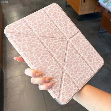 粉豹紋適用于ipad保護殼pro11平板殼Air8765mini7平板保護殼A19