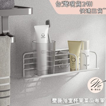 現貨實拍｜不鏽鋼壁掛菜瓜布架 廚房水槽海綿瀝水籃 抹布鋼絲球收納 免釘牆面洗碗池置物架 通風速乾 整理 💒唯。新生活