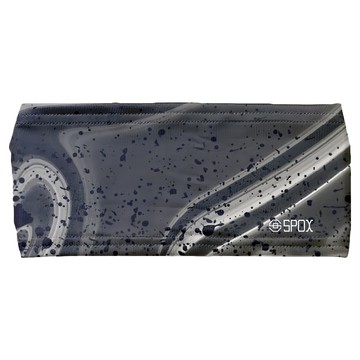 SPOX 涼感運動潮流頭巾  21 x 10cm  黑大理石紋  1條