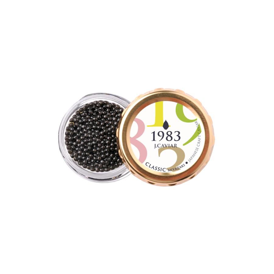 ジャパンキャビア MIYAZAKI CAVIAR 1983 キャビア12g カラフルブリニ4種 送料無料