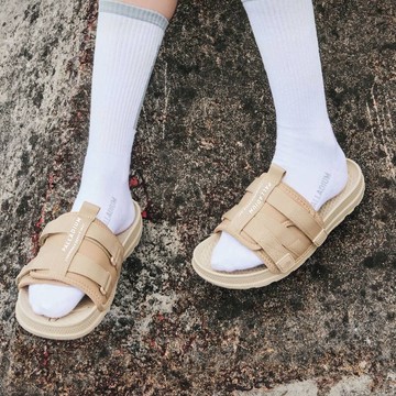 Palladium SOLEA SLIDE VELCRO~WARM SAND 男女 拖鞋 奶茶色 79032271