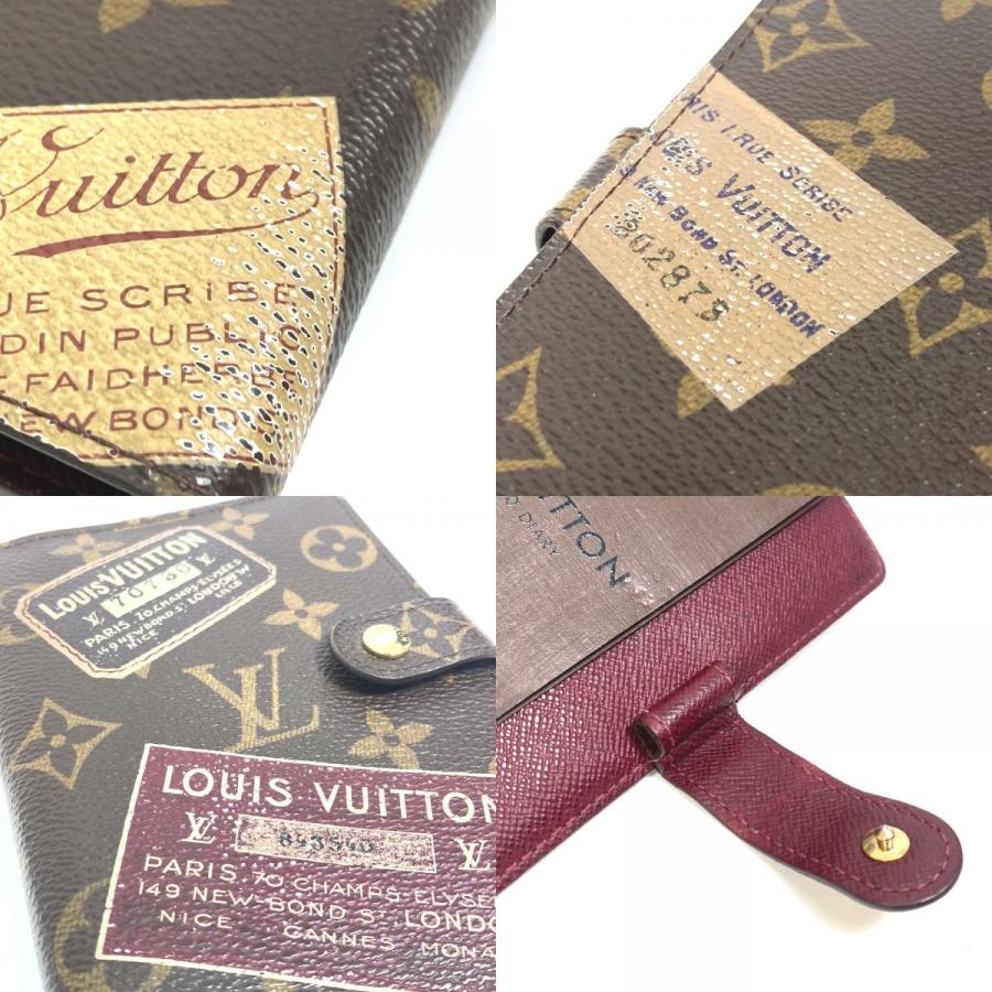 LOUIS VUITTON ルイヴィトン R21066 モノグラム トラベルコレクション アジェンダPM システム手帳 手帳カバー  レディース