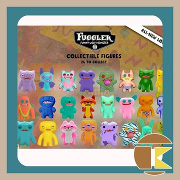 【114年12月預購】Fuggler 牙寶鑰匙圈 調皮鬼2 盜寶鑰匙圈 收藏 娛樂 一中盒24入｜愛蛋客