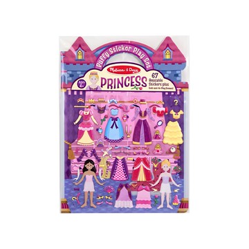 Melissa&Doug 瑪莉莎 美國瑪莉莎貼紙簿 泡泡貼  公主舞會  1本