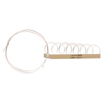 JIAHON 嘉鴻 K型熱電偶測溫線 回溫爐/高溫用 TTK30 線 + 點焊 120cm  10捲