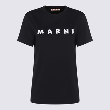 Marni Black Cotton T-shirt